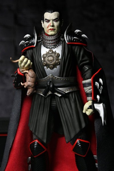 Ninja Turtles x Universal Monsters Shredder as Dracula Classic Colors figurines 18 cm