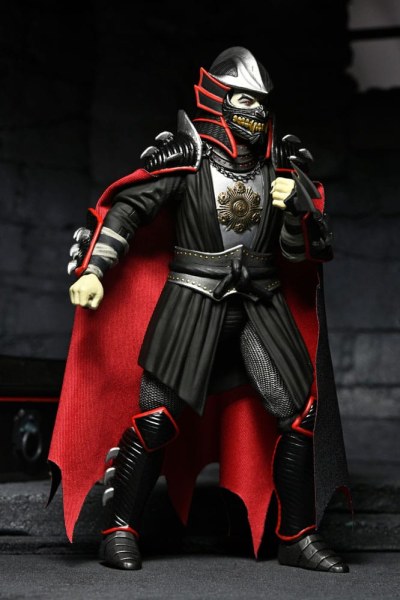 Ninja Turtles x Universal Monsters Shredder as Dracula Classic Colors figurines 18 cm