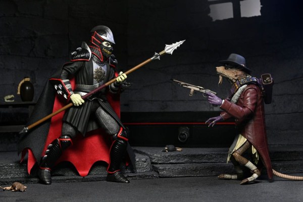 Ninja Turtles x Universal Monsters Shredder as Dracula Classic Colors figurines 18 cm