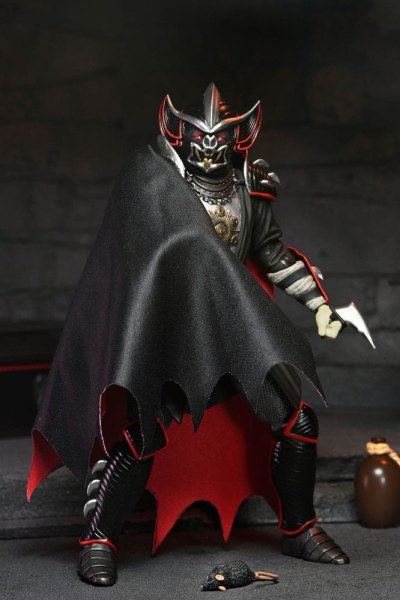 Ninja Turtles x Universal Monsters Shredder as Dracula Classic Colors figurines 18 cm