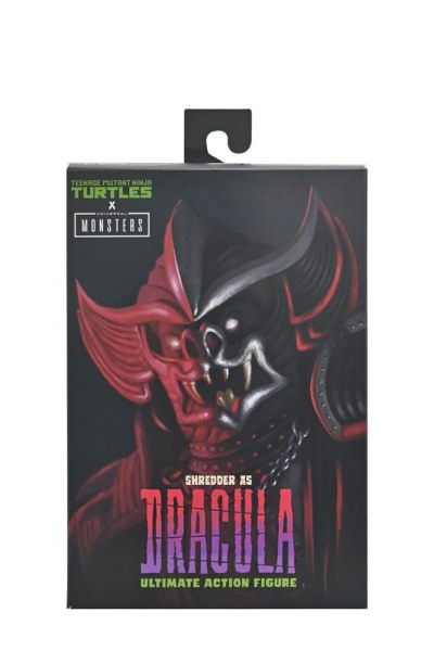 Ninja Turtles x Universal Monsters Shredder as Dracula Classic Colors figurines 18 cm