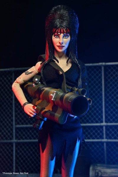 Elvira, Mistress of the Dark Clothed Commando Elvira 20 cm figurine