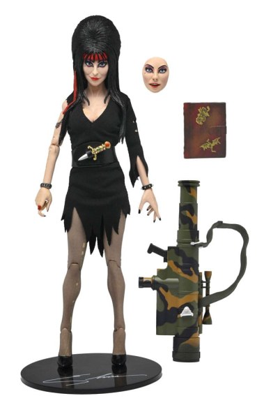 Elvira, Mistress of the Dark Clothed Commando Elvira 20 cm figurine