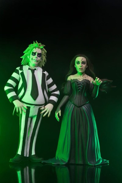 Beetlejuice Beetlejuice pack 2 Toony Terrors Beetlejuice & Delores figurines 15 cm