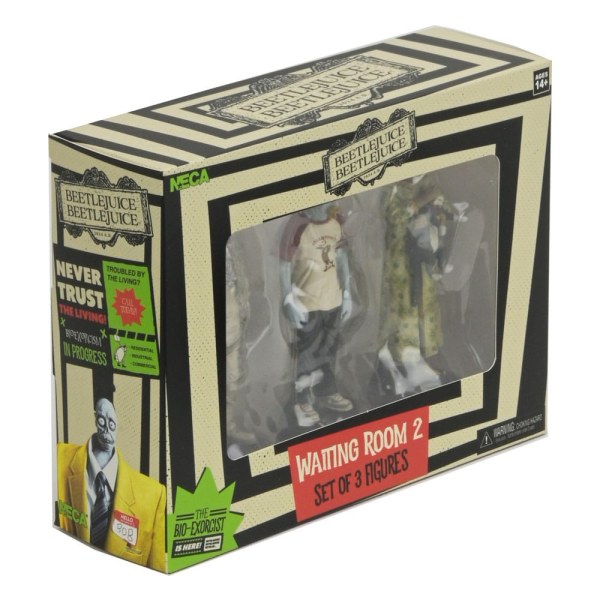 Beetlejuice Beetlejuice pack of 3 Waiting Room 2 figurines 10 cm