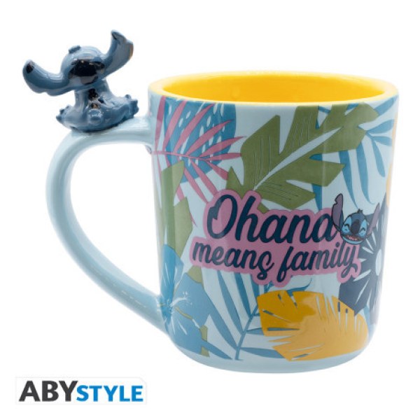 3D Mug Handle - Hawaiian Stitch - Disney Lilo & Stitch