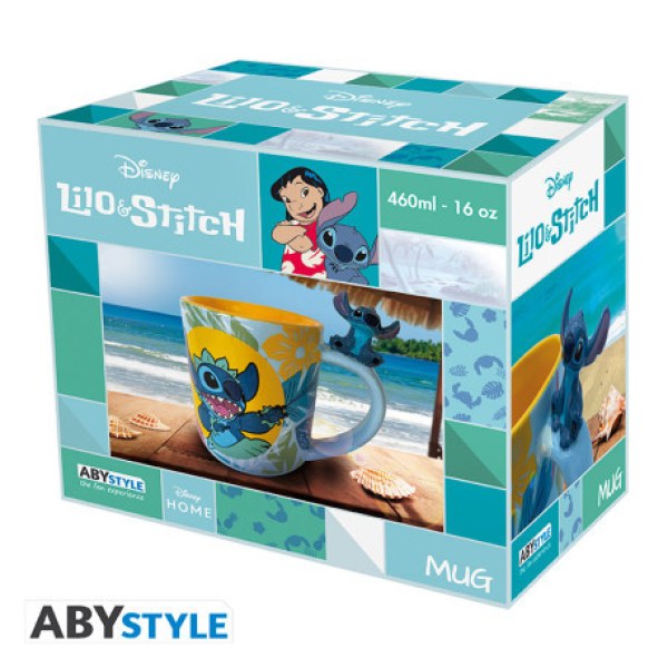 3D Mug Handle - Hawaiian Stitch - Disney Lilo & Stitch