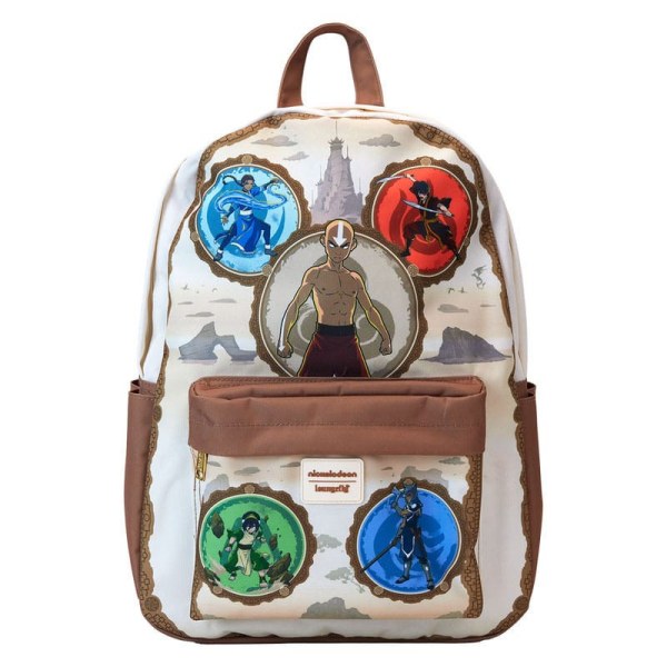 Nickelodeon by Loungefly backpack Nylon Full-Size Avatar: The Last Airbender Bending Arts