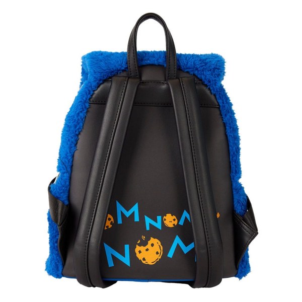 1, Sesame Street by Loungefly Plush Mini Cookie Monster Backpack