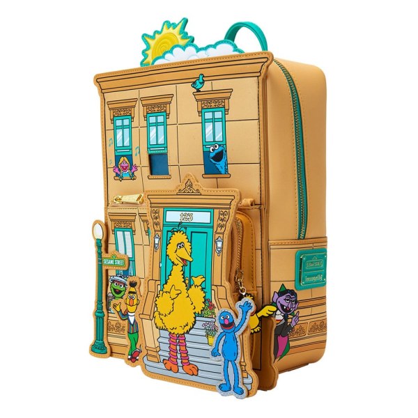 1, Sesame Street by Loungefly Mini Corner Backpack