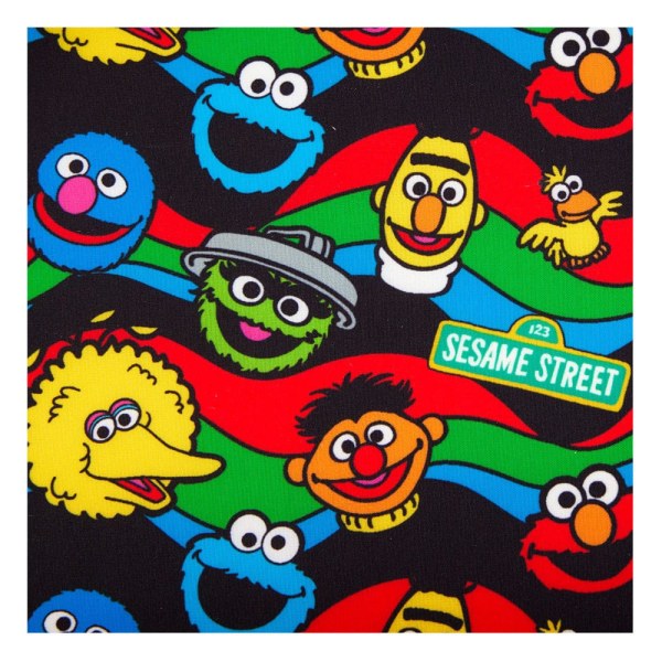 1, Sesame Street by Loungefly Plush Elmo shoulder bag