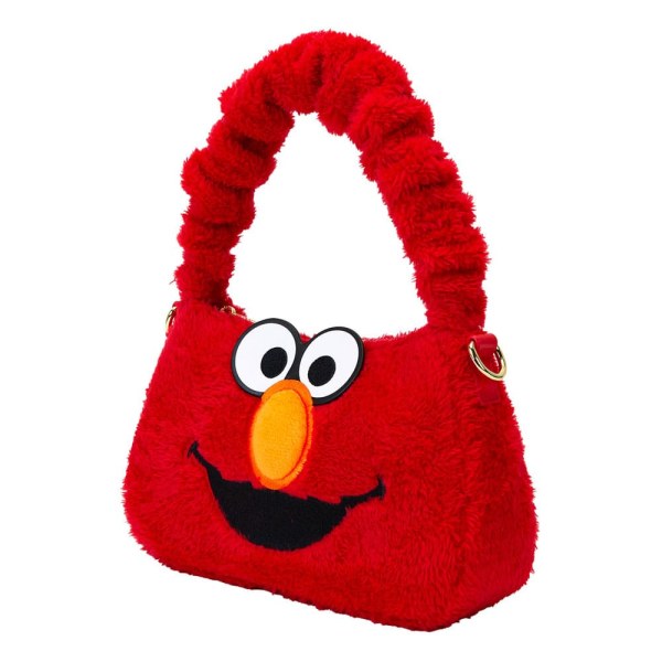 1, Sesame Street by Loungefly Plush Elmo shoulder bag