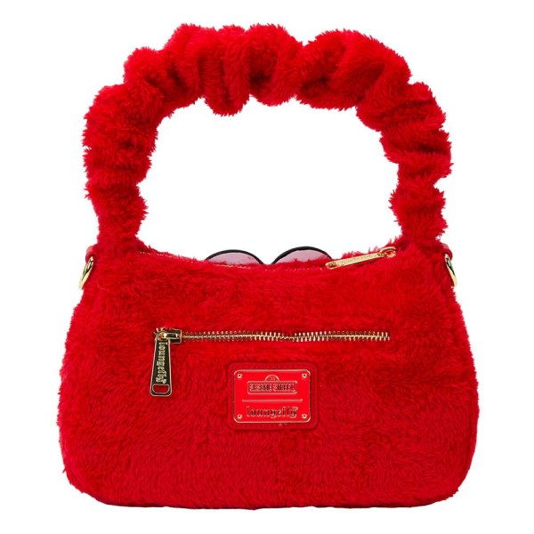 1, Sesame Street by Loungefly Plush Elmo shoulder bag