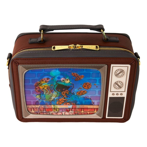 1, Sesame Street by Loungefly Retro TV shoulder bag