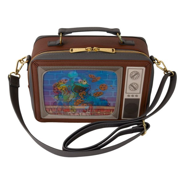 1, Sesame Street by Loungefly Retro TV shoulder bag