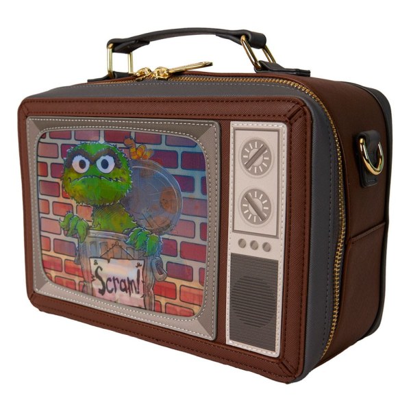 1, Sesame Street by Loungefly Retro TV shoulder bag
