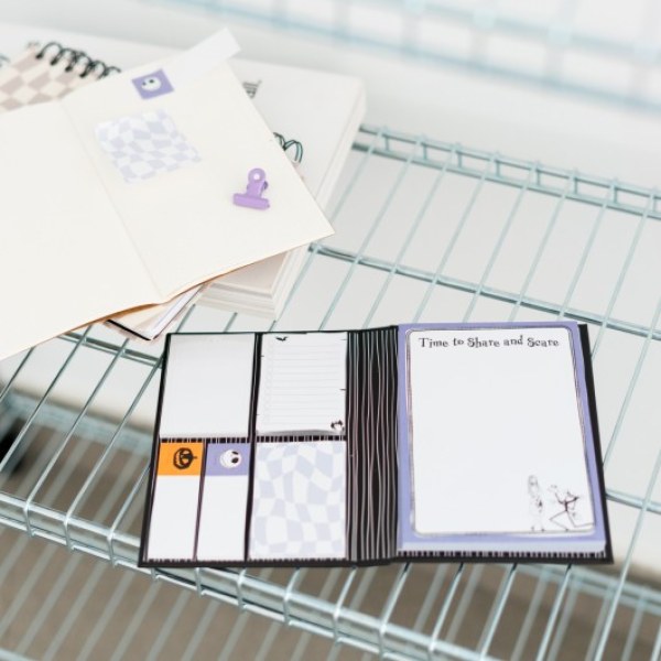 ADHESIVE NOTEBOOK - DISNEY THE NIGHTMARE BEFORE CHRISTMAS