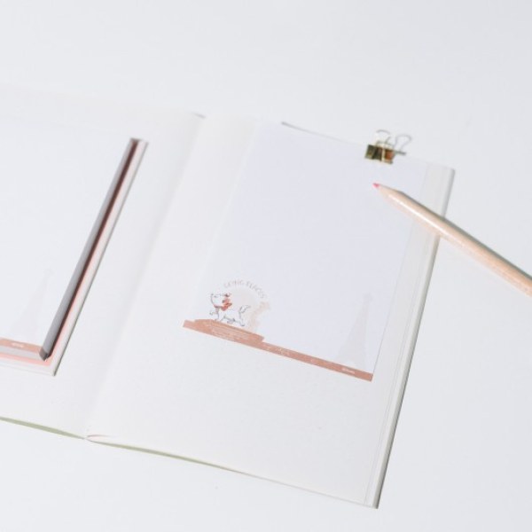ADHESIVE NOTEBOOK - DISNEY THE ARISTOCATS