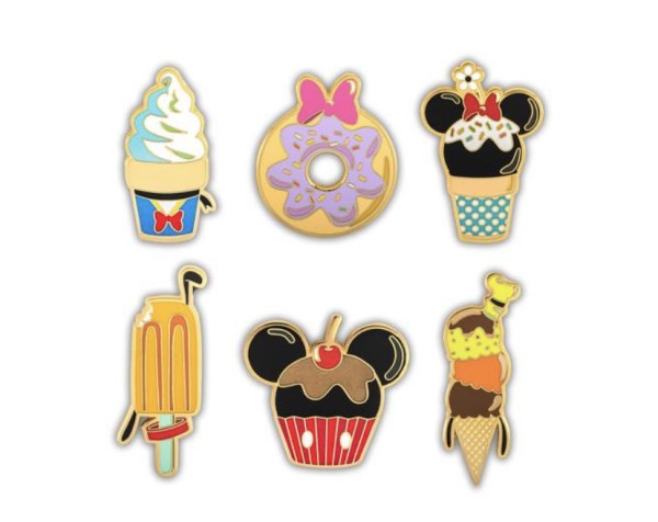 Mystery Blind Box Pin Mickey and friends snacks - DISNEY LOUNGEFLY