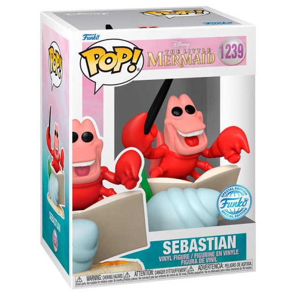POP! 1239 figure Disney Little Mermaid Sebastian Exclusive