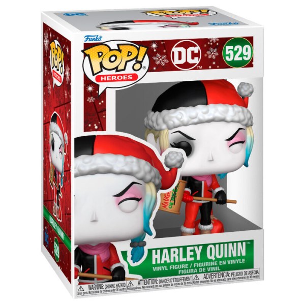 POP! 529 figure DC Comics Harley Quinn Holiday