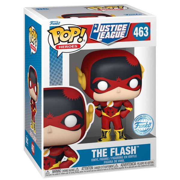 POP! 463 figure DC Comics Justice League The Flash Exclusive