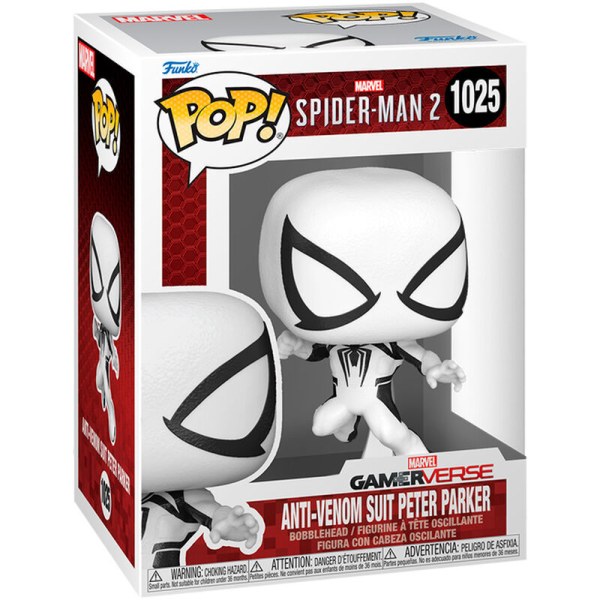 POP! 1025 figure Marvel Spider-Man 2 Anti-Venom Suit Peter Parker