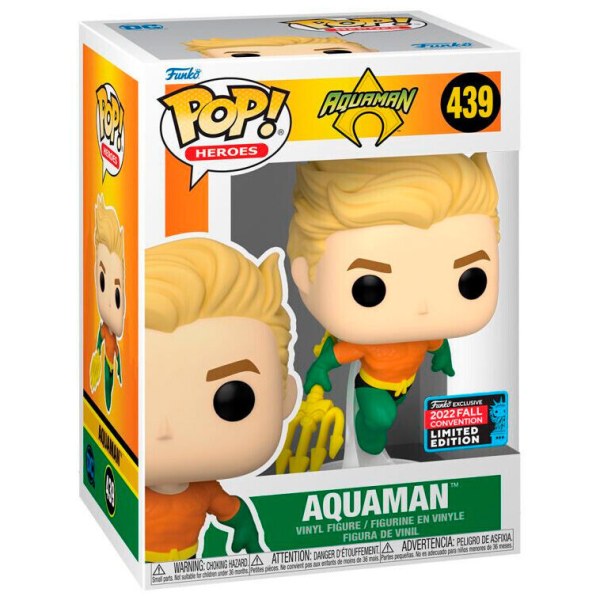 POP! 439 figure DC Comics  Aquaman - Aquaman Exclusive