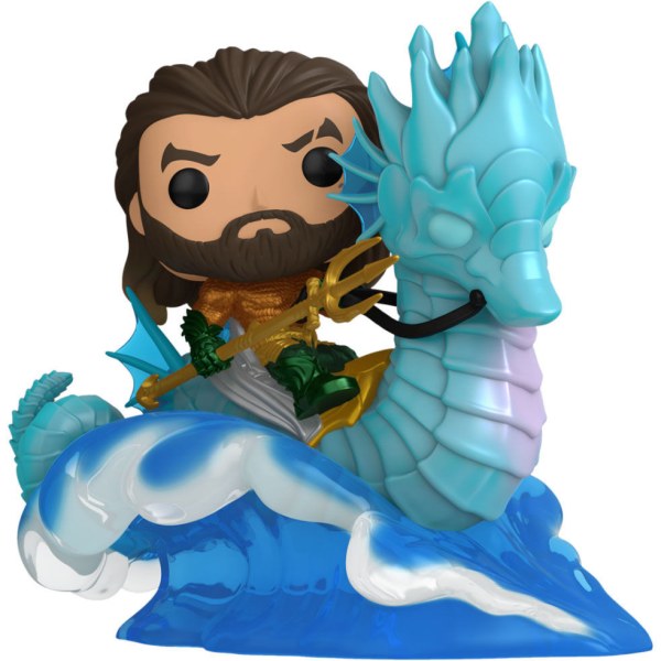 POP! 295 figure Ride Deluxe DC Comics Aquaman and the Lost Kingdom Aquaman on Storm