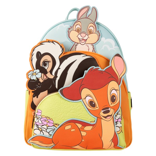Bambi triple pocket backpack - DISNEY LOUNGEFLY