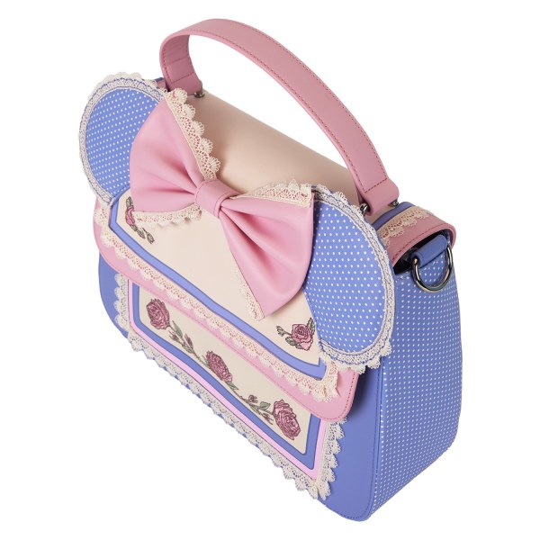 Minnie floral and lace crossbody - DISNEY LOUNGEFLY