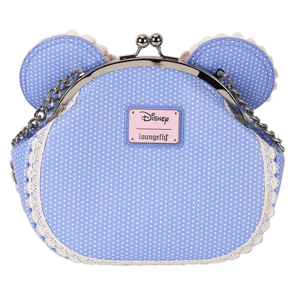Minnie floral and lace kisslock crossbody bag - DISNEY LOUNGEFLY