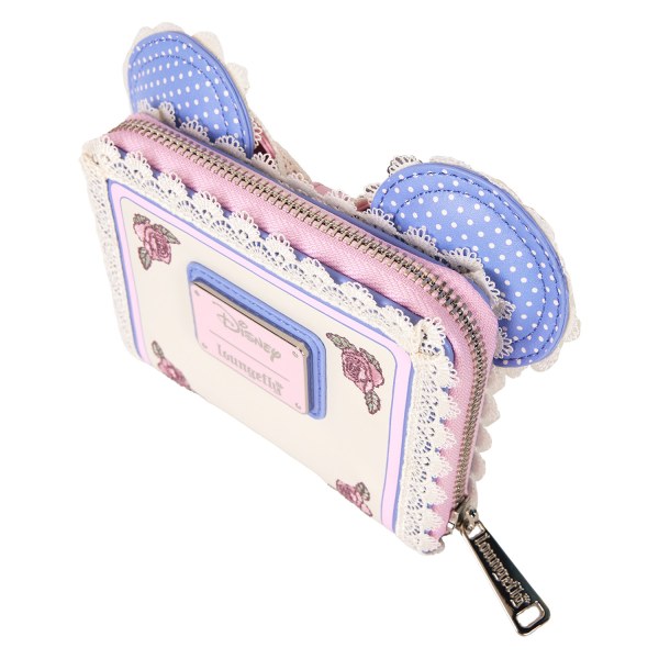 Minnie floral and lace ears wallet - DISNEY LOUNGEFLY
