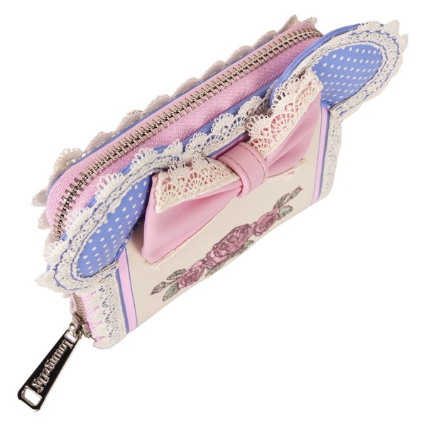 Minnie floral and lace ears wallet - DISNEY LOUNGEFLY