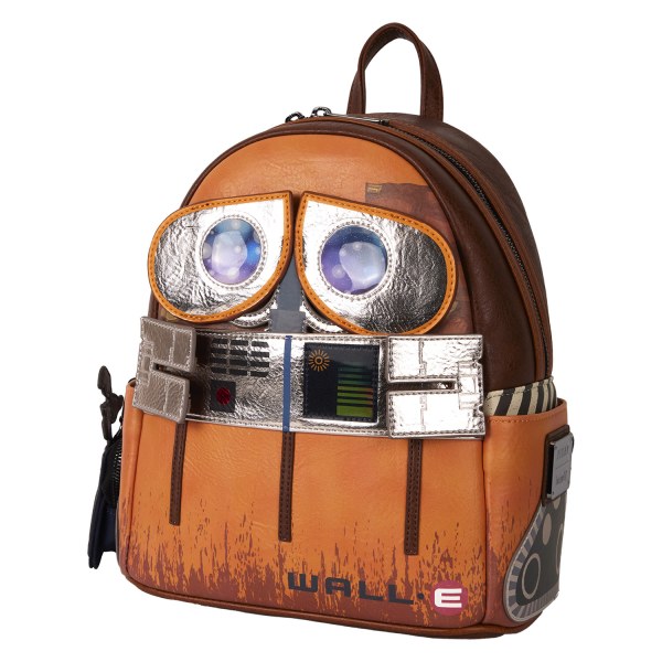 Wall-e Lentincular Mini Backpack with Coin Bag - DISNEY PIXAR LOUNGEFLY