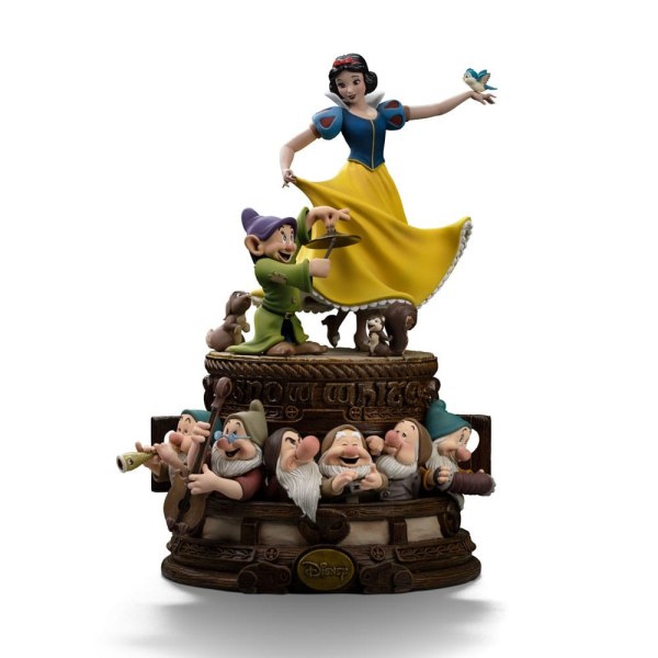 Snow White and the Seven Dwarfs Statuette 1/10 Art Scale Snow White and Dopey Deluxe Edition 21 cm