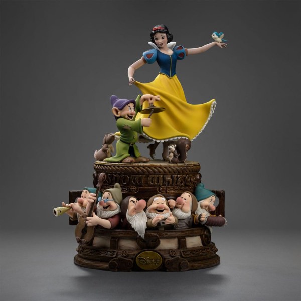 Snow White and the Seven Dwarfs Statuette 1/10 Art Scale Snow White and Dopey Deluxe Edition 21 cm