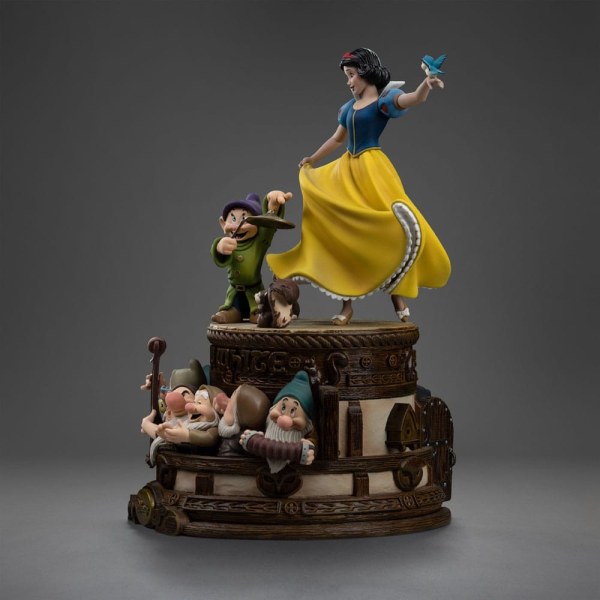 Snow White and the Seven Dwarfs Statuette 1/10 Art Scale Snow White and Dopey Deluxe Edition 21 cm