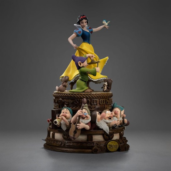 Snow White and the Seven Dwarfs Statuette 1/10 Art Scale Snow White and Dopey Deluxe Edition 21 cm