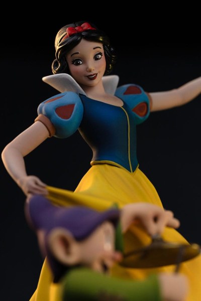 Snow White and the Seven Dwarfs Statuette 1/10 Art Scale Snow White and Dopey Deluxe Edition 21 cm