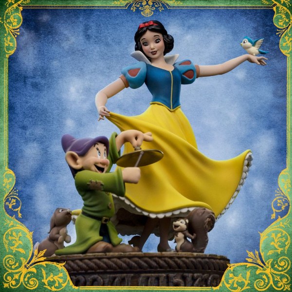 Snow White and the Seven Dwarfs Statuette 1/10 Art Scale Snow White and Dopey Deluxe Edition 21 cm