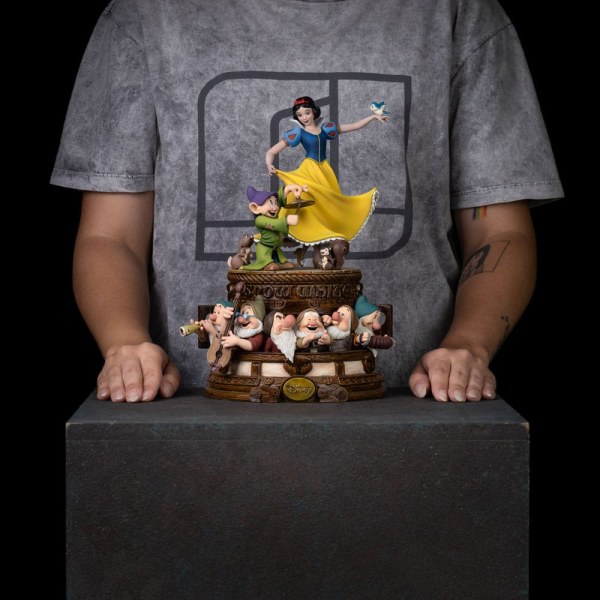 Snow White and the Seven Dwarfs Statuette 1/10 Art Scale Snow White and Dopey Deluxe Edition 21 cm