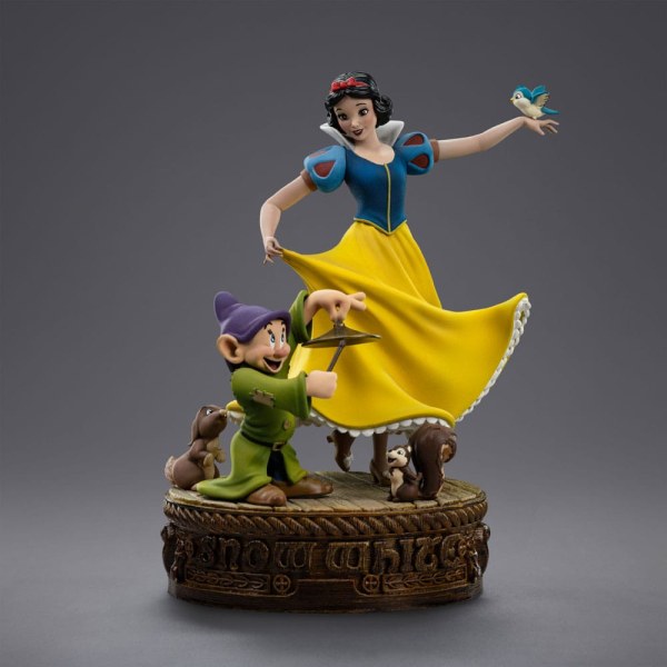 Snow White and the Seven Dwarfs Statuette 1/10 Art Scale Snow White and Dopey 21 cm