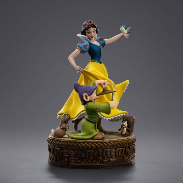 Snow White and the Seven Dwarfs Statuette 1/10 Art Scale Snow White and Dopey 21 cm