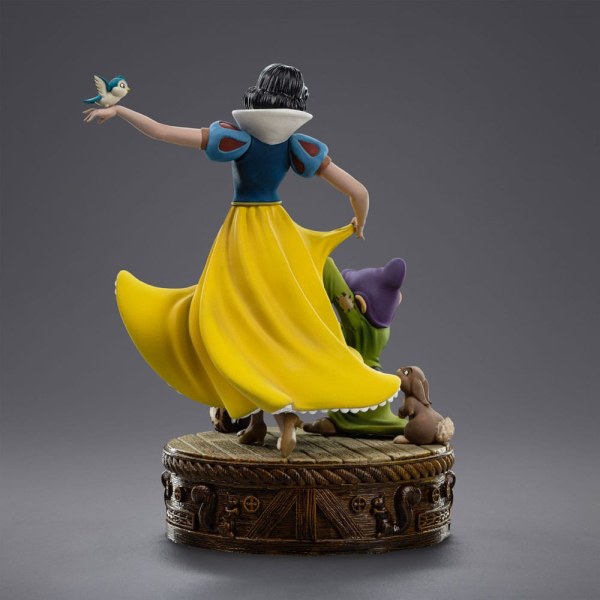 Snow White and the Seven Dwarfs Statuette 1/10 Art Scale Snow White and Dopey 21 cm