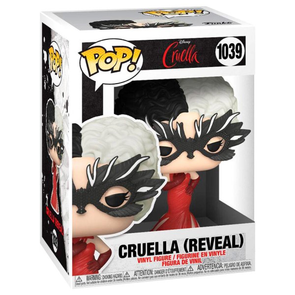 POP! 1039 figure Disney Cruella Reveal