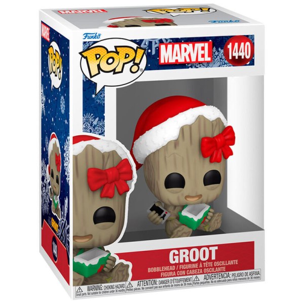 POP! 1440 figure Marvel Groot with Present