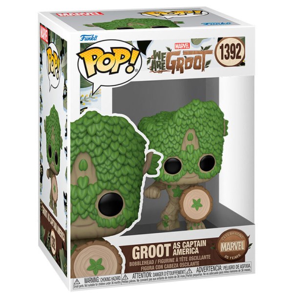 POP! 1392 figure Marvel We Are Groot - Groot as Captain America