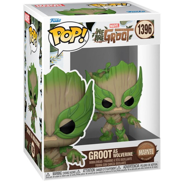 POP! 1396 figure Marvel We Are Groot - Groot as Wolverine