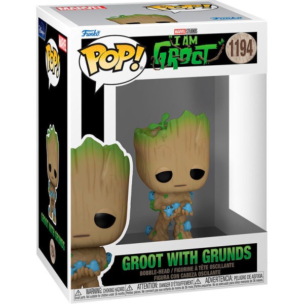 POP! 1194 figure Marvel I am Groot - Groot with Grunds